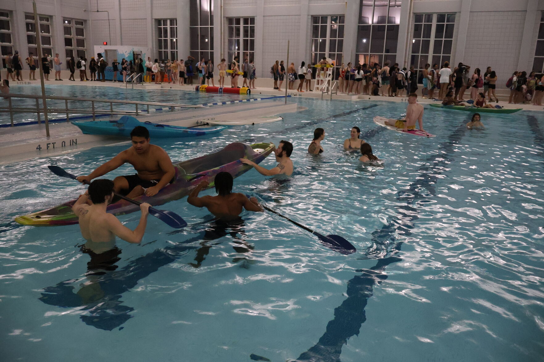 inside at the polar plunge
